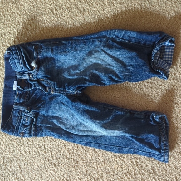 Bundle of Two Jean Pants Mixed Brands Size 6-12 Month - Picture 2 of 7